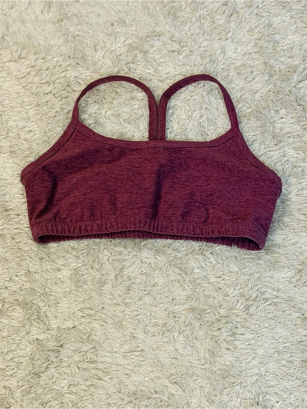 Beyond Yoga Space Dye Women's Seamless Sports Bra - Large